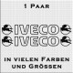 Iveco mit Logo Aufkleber in Kontur 1 Paar. Jetzt bestellen!✅