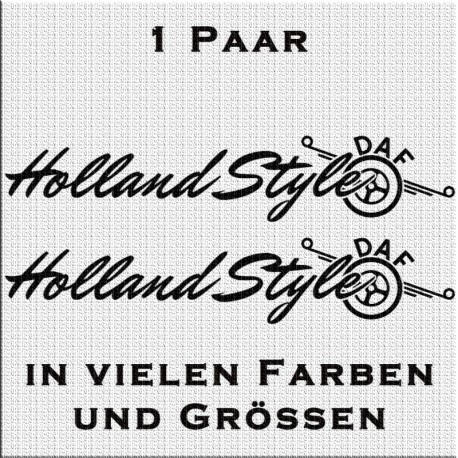 Holland Style DAF Aufkleber Variante 1 Aufkleber Paar. Jetzt bestellen!✅