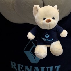 Teddybär mit Shirt bedruckt mit Renault