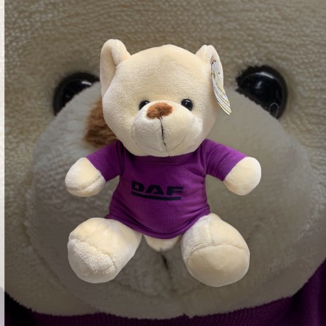 Teddybär mit Shirt bedruckt mit DAF. Jetzt bestellen! ✅