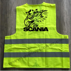 Warnweste Scania böser Greif. Jetzt bestellen!✅