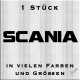 Scania Schriftzug Variante 2 Aufkleber 1 Stück. Jetzt bestellen!✅