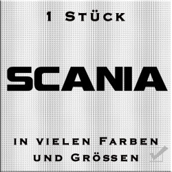 Scania Schriftzug Variante 2 Aufkleber 1 Stück