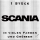 Scania Schriftzug Aufkleber 1 Stück. Jetzt bestellen! ✅