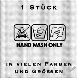 Hand Wash Only1 stück. Jetzt bestellen!✅