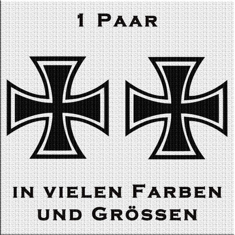 Waffenschmiede Wolfsburg Sticker Aufkleber Blck1 Eisernes Kreuz Iron