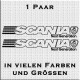 Scania mit Logo Next Generation Aufkleber Paar. Jetzt bestellen!✅
