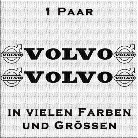 Volvo mit Logo Aufkleber 1 Paar. Jetzt bestellen!✅