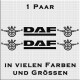DAF mit Logo Aufkleber 1 Paar. Jetzt bestellen!✅